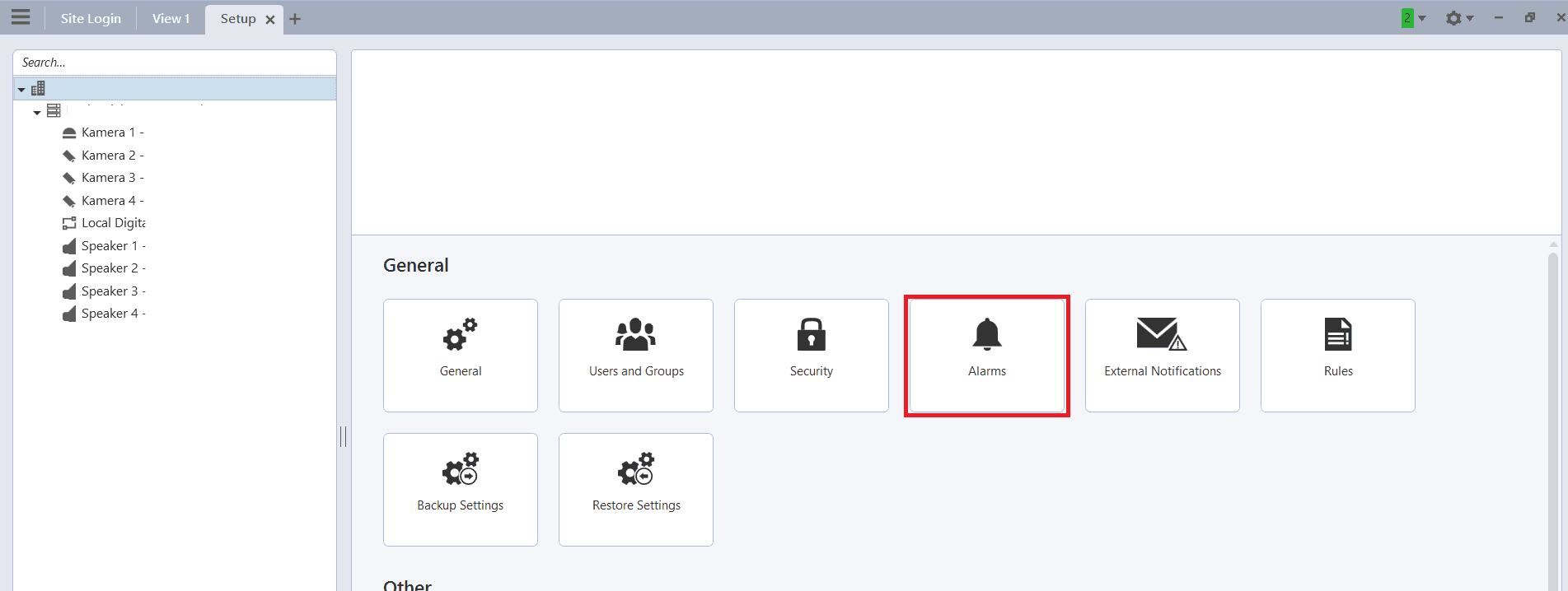 Avigilon Add Cameras Step 3